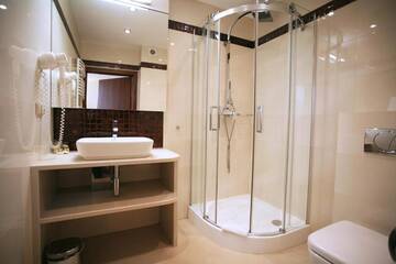 Фото номера Двухместный номер с 1 кроватью Отель Hotel Osada Karbówko Wellness &amp; SPA г. Elgiszewo 7