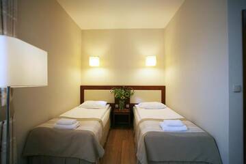 Фото номера Двухместный номер с 1 кроватью Отель Hotel Osada Karbówko Wellness &amp; SPA г. Elgiszewo 5